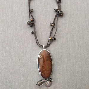 Silpada Leaf Pendant Necklace